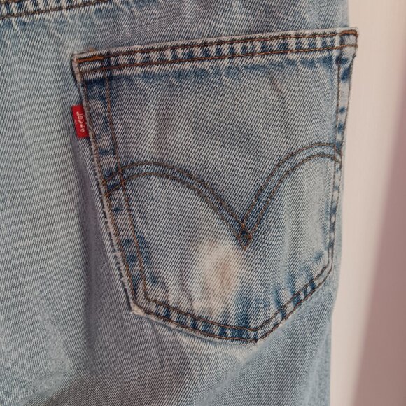 MEN'S LEVI'S RED TAG 505 FADED DISTRESSED JEANS  33 X 30 - Picture 6 of 11